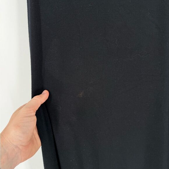 Fabletics Claudia Back Cutout Maxi Dress in Black | Medium - Picture 7 of 8